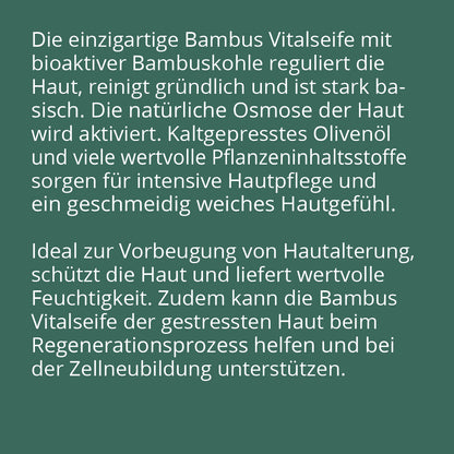 Bambus Vitalseife