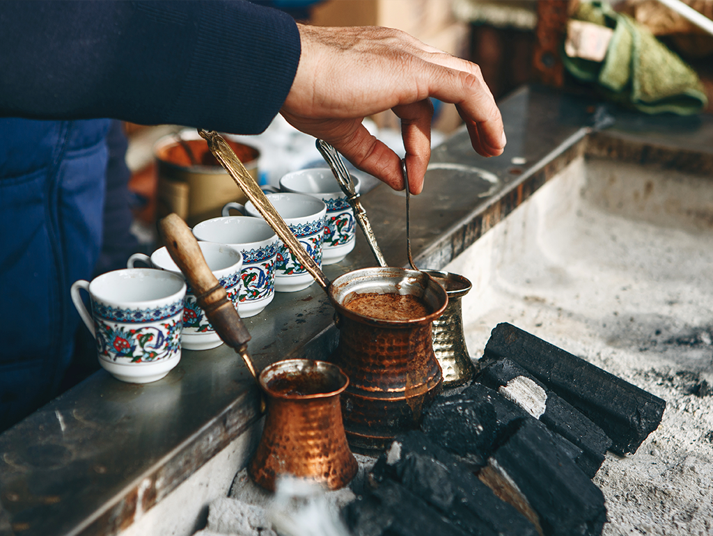 Kaffee veredeln